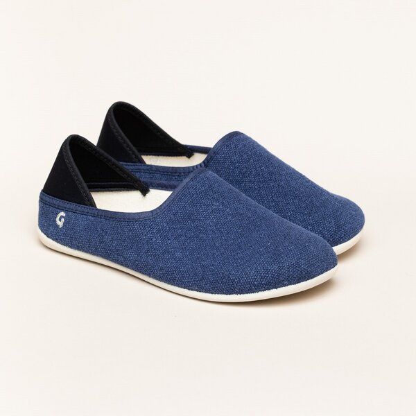 Gottstein Linen Slip-on für Damen & Herren -  Stylischer Sommerschuh mit rutschfester Gummisohle von Gottstein