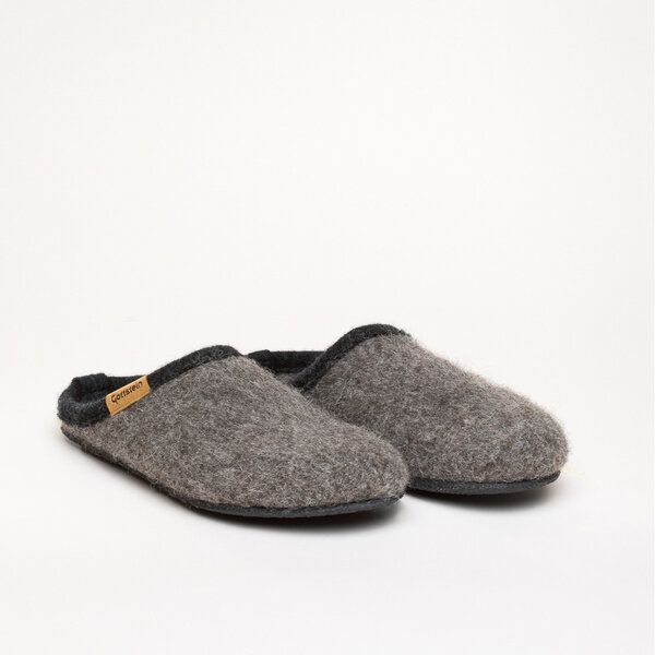 Gottstein Filz-Pantoffel Alpine Light Natur - Damen & Herren Hausschuh aus  100% seltenen Schurwollen von Gottstein