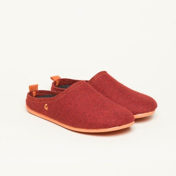 Gottstein Filz-Hausschuh Wool Slide-in für Damen & Herren - Pantoffel aus 100% recycelter Schurwolle mit Gummisohle & Komfort-Einlagesohle von Gottstein