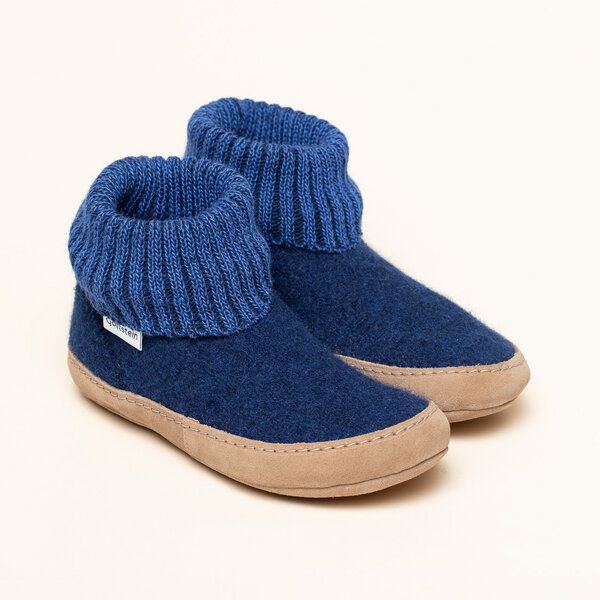 Gottstein Hüttenschuh Dakota - Hoher Filzhausschuh für Damen & Herren aus 100% Schurwolle mit extra bequemer Ledersohle & elastischem Strickbund Gottstein Hüttenschuh Dakota - Hoher Filzhausschuh für Damen & Herren aus 100% Schurwolle mit extra bequemer Ledersohle & elastischem Strickbund von Gottstein
