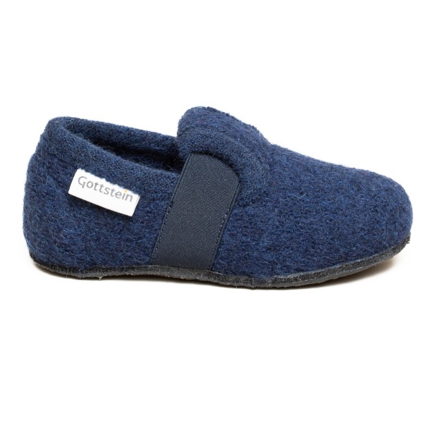 Gottstein - Kid's Alpine Runner - Hausschuhe Gr 25 blau von Gottstein