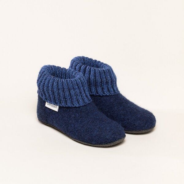 Gottstein Kinder-Hüttenschuh Alpine Boot FE - Kinderhausschuh für Mädchen & Jungen aus 100% Schurwolle von Gottstein