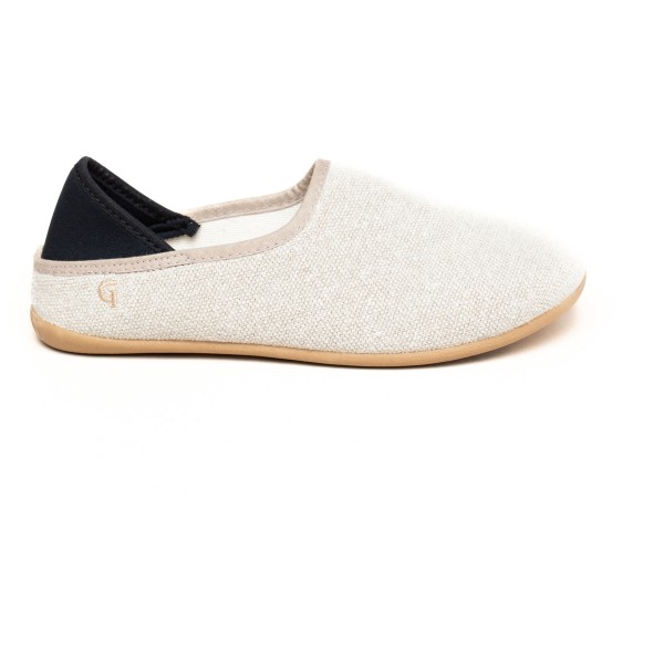 Gottstein - Linen Slip-On - Hüttenschuhe Gr 43 weiß von Gottstein