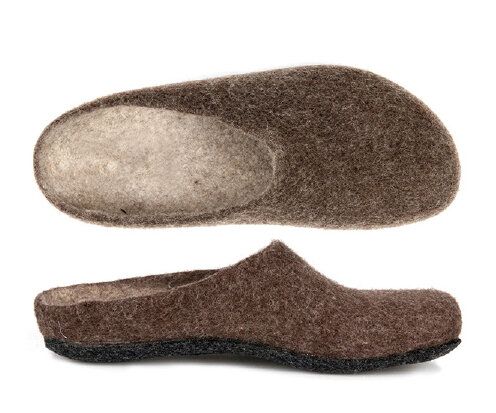 Gottstein Magicfelt Filz Hausschuh aus 100 % Schurwolle (Merinowolle) Modell AN-709 von Gottstein