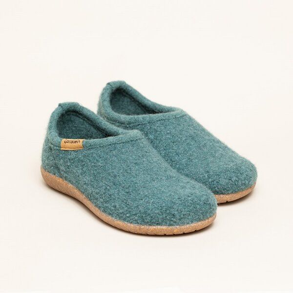 Gottstein Filz-Hausschuh Alpine Midcut - Damen & Herren Pantoffel aus 100% Schurwolle mit Komfort-Einlagesohle von Gottstein