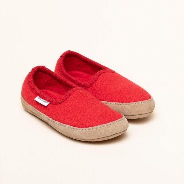 Gottstein Woll-Hausschuh Cheyenne aus 100% Schurwolle | Hüttenschuh  für Damen & Herren von Gottstein