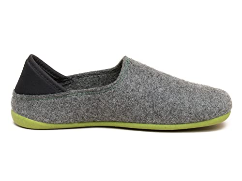 Gottstein Woll Slipper für Damen und Herren | Wool Slip-On aus 100% Schurwolle mit rutschfester Gummisohle | elastischer und weicher Fersenriemen von Gottstein