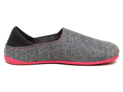 Gottstein Woll Slipper für Damen und Herren | Wool Slip-On aus 100% Schurwolle mit rutschfester Gummisohle | elastischer und weicher Fersenriemen von Gottstein