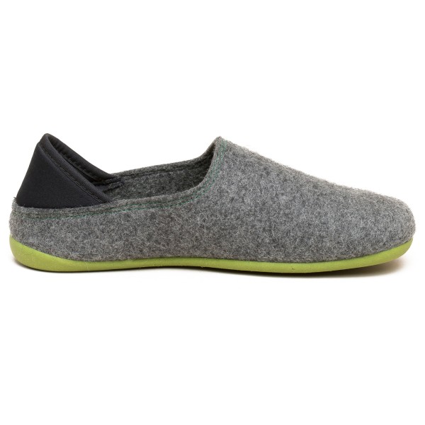 Gottstein - Wool Slip-On RU - Hüttenschuhe Gr 46 grau von Gottstein