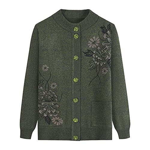 Gouekst Gestrickte Strickjacken Für Mittlere Und Ältere Frauen - Damen Frühling Und Herbst Mutter Trägt Warmen Pullover Alte Dame Lässiges Oberteil Oma Trägt Strickjacke Mantel Jacke Kleidung, Gouekst Gestrickte Strickjacken Für Mittlere Und Ältere Frauen - Damen Frühling Und Herbst Mutter Trägt Warmen Pullover Alte Dame Lässiges Oberteil Oma Trägt Strickjacke Mantel Jacke Kleidung, von Gouekst