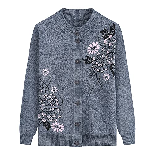 Gouekst Gestrickte Strickjacken Im Mittleren Und Höheren Alter - Damen Frühling Und Herbst Mutter Trägt Warmen Pullover Alte Dame Lässiges Oberteil Oma Trägt Strickjacke Mantel Jacke Kleidung, Gouekst Gestrickte Strickjacken Im Mittleren Und Höheren Alter - Damen Frühling Und Herbst Mutter Trägt Warmen Pullover Alte Dame Lässiges Oberteil Oma Trägt Strickjacke Mantel Jacke Kleidung, von Gouekst