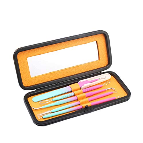 Goufride Edelstahl Akne Mitesser Entferner Nadel Comedone Poren Pickel Entfernung Tiefen Reinigung Extraktor Spot SchöNheits Pflege Werkzeuge von Goufride