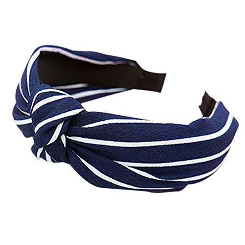 Goufride Solide Turban Stirnband Elastisches Haar Band Haar Schmuck für Mädchen Kein Schlupf Bleiben Auf Geknoteten Haar Band Haar Band Haar Band Kopf Bedeckung # 3 von Goufride