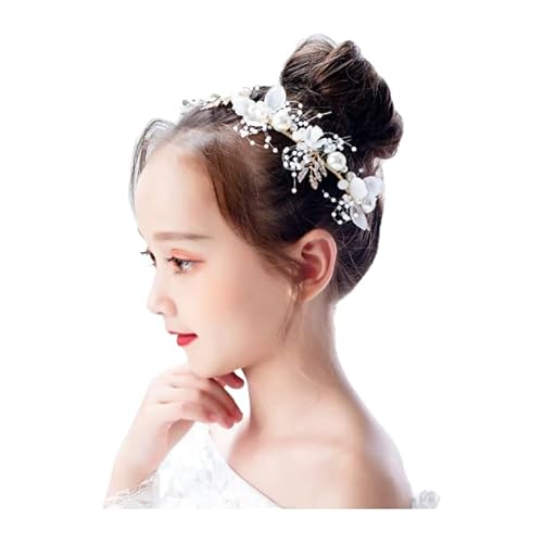 GownLink Haarbänder für Mädchen zur Heiligen Kommunion, Haarschmuck, Kranz (Stein) (C11, 7) von GownLink