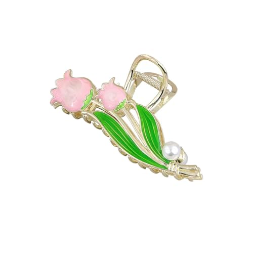 Rosen Haarspangen große rutschfeste Haarklammern, starker Halt, Haarschmuck für Damen Mädchen Haarclips von Gowxs