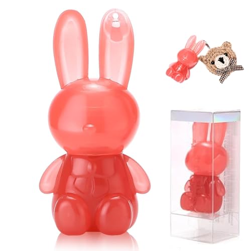 Bunny Lipgloss, Rabbit Moisturising Lipstick Lip Gloss Plump Lip Glaze Moisturising Lip Gloss Beautiful Lips (01, 2.5 ml (1er Pack)) von Gqiwub