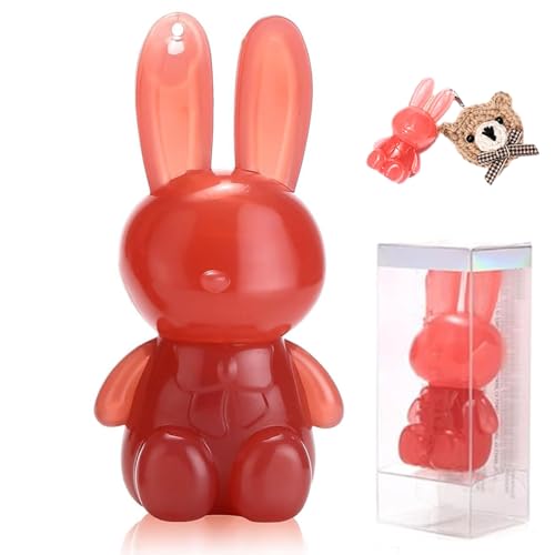 Bunny Lipgloss, Rabbit Moisturising Lipstick Lip Gloss Plump Lip Glaze Moisturising Lip Gloss Beautiful Lips (02, 2.5 ml (1er Pack)) von Gqiwub