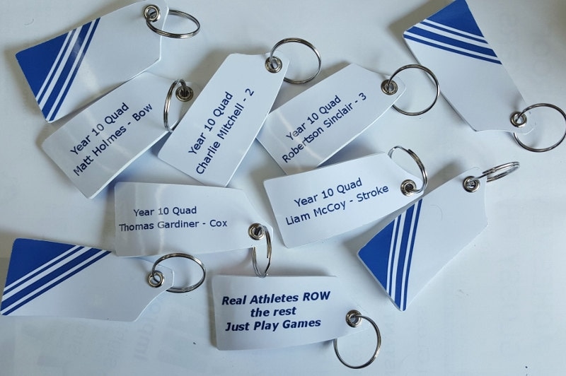 Crew Ruder Ruderer Personalisierte Schlüsselanhänger Crew Ruder Ruderer Personalisierte Schlüsselanhänger von Gr8Oars