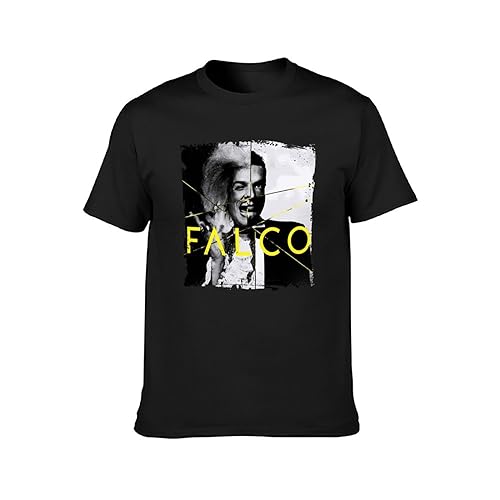 GraSkyqC Falco Fun Slogan Mens T-Shirt Black Unisex Mens Tees XXL GraSkyqC Falco Fun Slogan Mens T-Shirt Black Unisex Mens Tees XXL von GraSkyqC