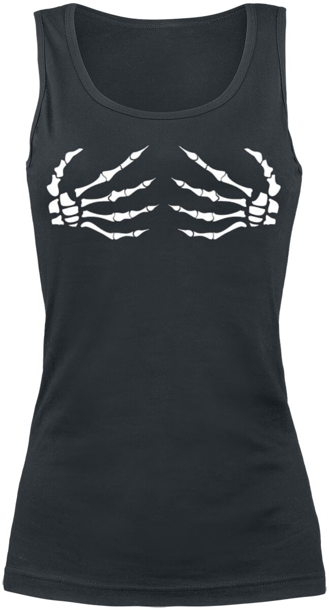 Grabbing Death Top - M bis XXL - für Damen - Größe M - schwarz von Grabbing Death