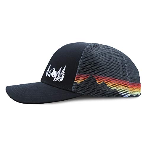 Grace Folly Trucker Mütze für Damen oder Herren - viele coole Designs, Mountain-Mesh-Print, Einheitsgröße von Grace Folly