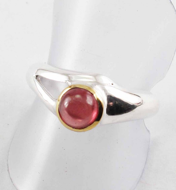 Rosa Turmalinring in Sterling Silber, Rubellit Ring, Hohe Qualität-Silber-Edelstein-Ring Gesetzt Rosa Turmalinring in Sterling Silber, Rubellit Ring, Hohe Qualität-Silber-Edelstein-Ring Gesetzt von Graceanchor