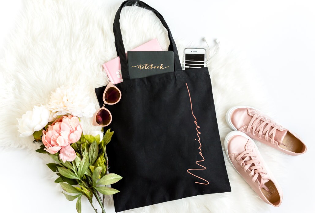 Personalisierte Canvas-Einkaufstasche | Muttertagsgeschenk Von Der Tochter Benutzerdefinierte Tragetasche Vom Sohn Personalisierte Canvas-Einkaufstasche | Muttertagsgeschenk Von Der Tochter Benutzerdefinierte Tragetasche Vom Sohn von GracefulGreetingCo