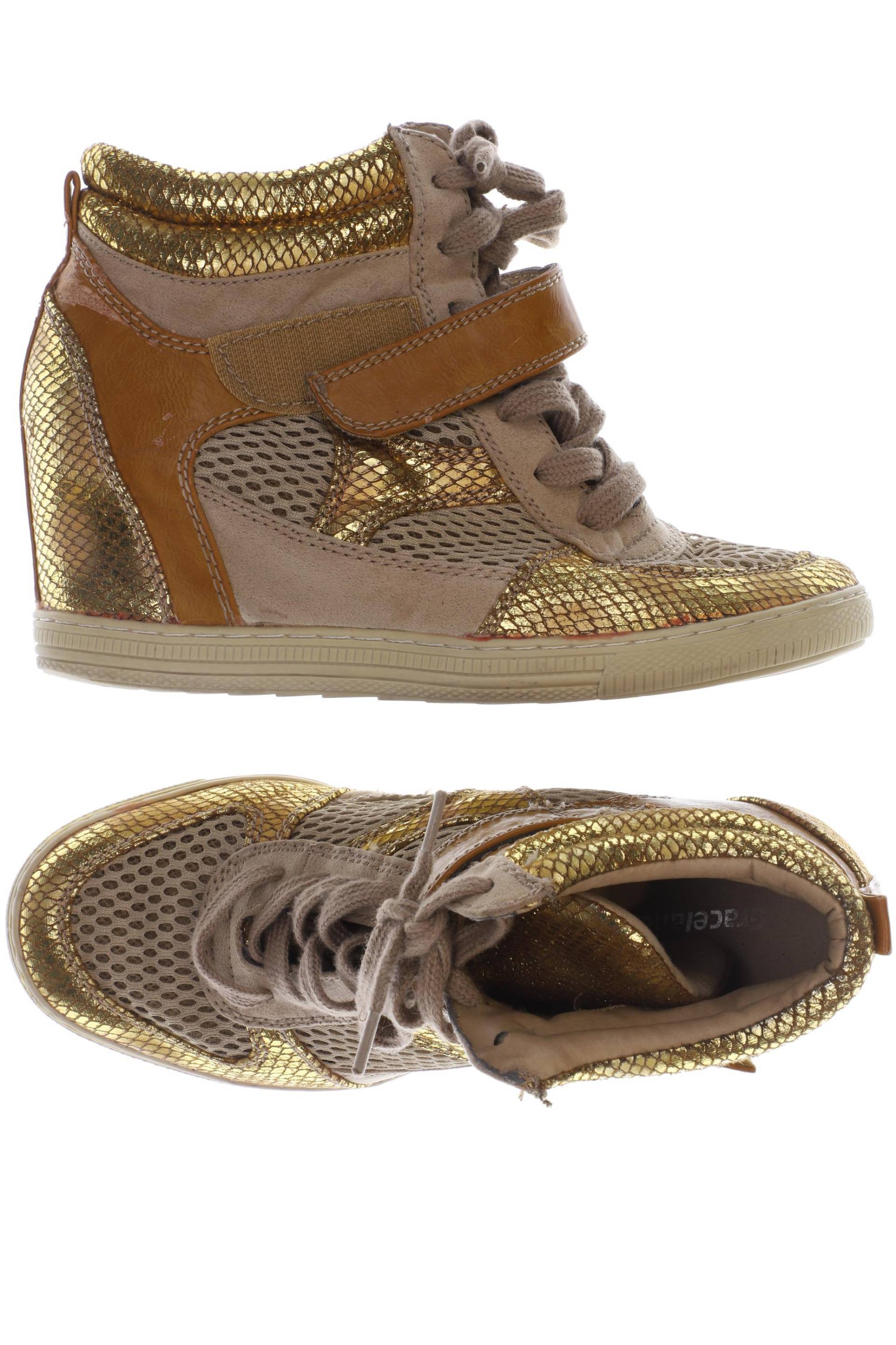 Graceland Damen Sneakers, beige von Graceland