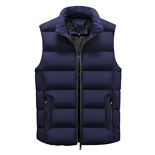 Graceyo Damen Lang Weste Daunenweste Wintermantel Vest mit Kapuze Ärmellose Mantel Warmer Daunenmantel mit Taschen Frauen Steppweste Daunenjacke Steppjacke Outdoor Lange Outwear Winterjacke von Graceyo