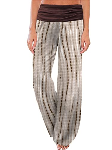 Gracyoga Damen Bootleg Yogahose für Workout, Laufen, Sport, Bauchkontrolle, 4-Wege-Stretch, ausgestelltes Bein, Braun, L Gracyoga Damen Bootleg Yogahose für Workout, Laufen, Sport, Bauchkontrolle, 4-Wege-Stretch, ausgestelltes Bein, Braun, L von Gracyoga