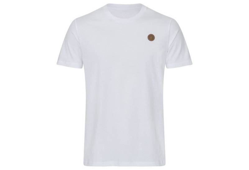 Gradnetz T-Shirt basic leather unisex 100% Biobaumwolle nachhaltig & fair von Gradnetz