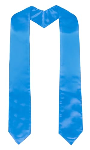 GraduatePro Abschluss Stola Kirche Priester Chor Stahl Erwachsene Unisex Universität 183cm Himmelblau von GraduatePro