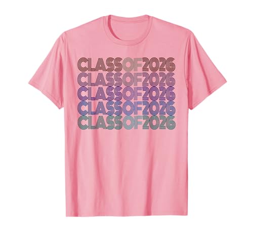 Endlich Class of 2026 Senior 12 Years Later Rocks Girl T-Shirt von Graduating Almost There Unicorn Signing Autographs