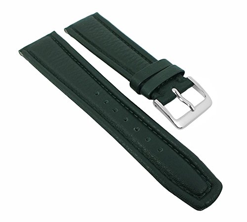 Graf Manufaktur Montana Uhrenarmband Walknappa Band XL Länge Dunkelgün 26373S, Stegbreite:18mm von Minott