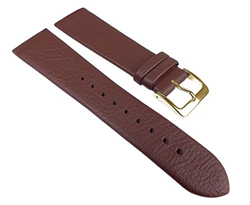 Minott Manufaktur Leder Uhrenarmband Anstoß zum einklemmen/verschrauben, Stegbreite:20mm von Graf Manufaktur