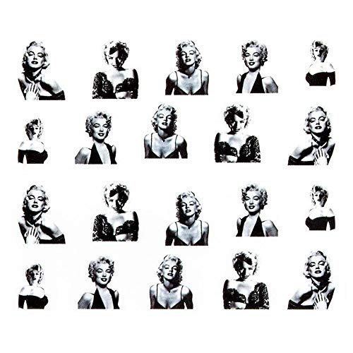 One Stroke Sticker, Nail Tattoos - Marilyn Monroe - 702-A488 T/6 von Graffdesign