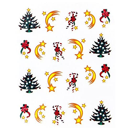 One Stroke Sticker, Nail Tattoos - Weihnachten/Winter/Christmas - 702-123 w7/6 von Graffdesign