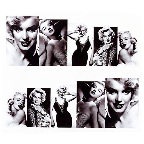One Stroke Sticker - Nail Tattoos - Wraps - Legenden/Marilyn Monroe/Sexy - 702-A489 S/3 von Graffdesign