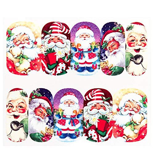 One Stroke Sticker - Nail Tattoos - Wraps - Weihnachten/Winter/Christmas - 702-A1134 w10/2 von Graffdesign