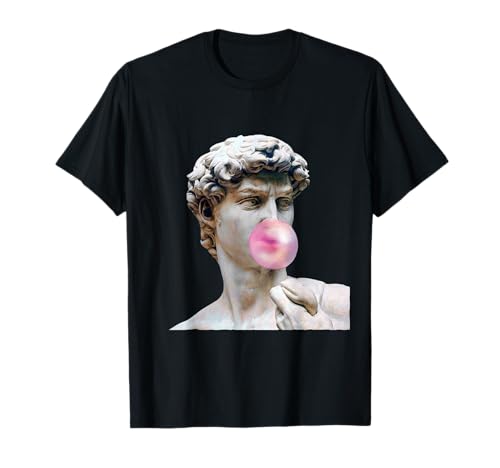 David Michelangelo mit Kaugummi Statue Kunst Mann Frau Kind T-Shirt von Graffiti, Tattoo, Street Art, Kunst, Straße Design