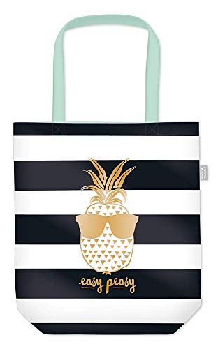 Grafik Werkstatt Einkaufstasche mit lustigem Spruch|Shopping-Bag faltbar | leichte Tasche | Ananas von Grafik-Werkstatt