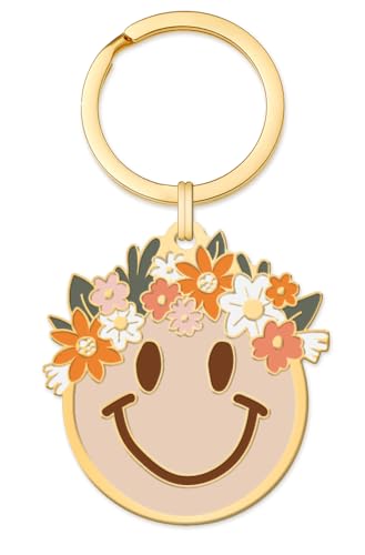 Grafik Werkstatt Schlüsselanhänger | Smiley von Grafik-Werkstatt