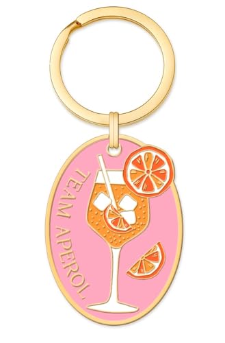 Grafik Werkstatt Schlüsselanhänger | Team Aperol von Grafik-Werkstatt