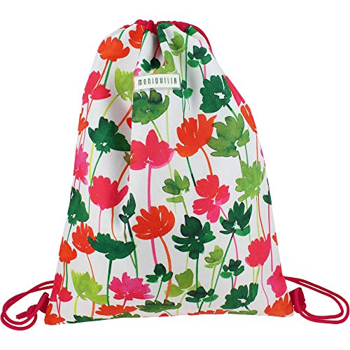 Grafoplas 37610566 Rucksack Blätter mit Außentasche Moniquilla-Blumen von Grafoplás