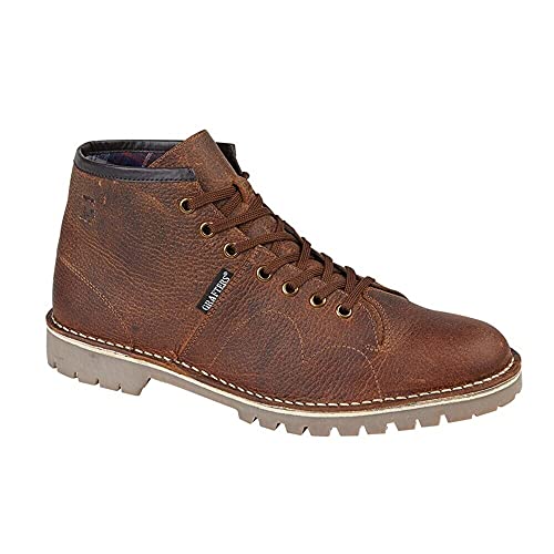 Grafters Monkey - Lederstiefeletten - Wachsbraun - 45 von Grafters