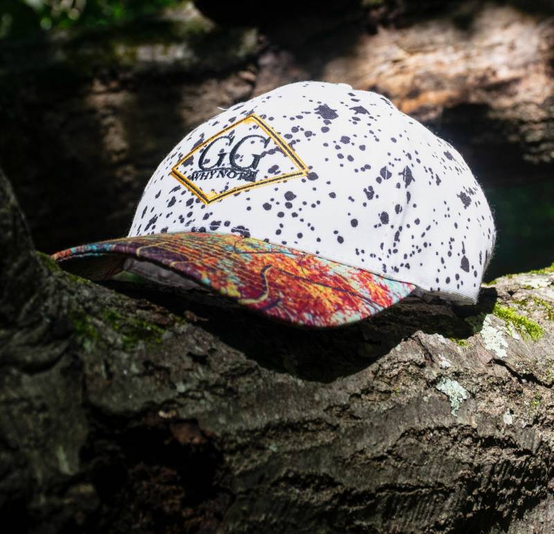 Baseball White Paint Splatter Cap Einzigartiger Stil Baseball White Paint Splatter Cap Einzigartiger Stil von GragoWear