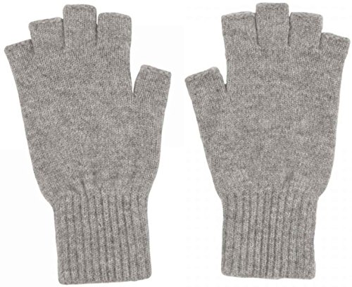 Graham Cashmere MADE IN SCOTLAND Herren Handschuhe Gr. Einheitsgröße, hellgrau von Graham Cashmere MADE IN SCOTLAND