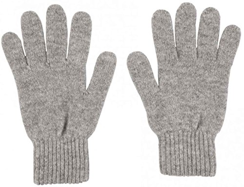 Graham Cashmere - Klassische Herren-Handschuhe aus reinem Kaschmir, hergestellt in Schottland, in Geschenkverpackung, Hellgrau (Light Grey Marl), Einheitsgröße von Graham Cashmere