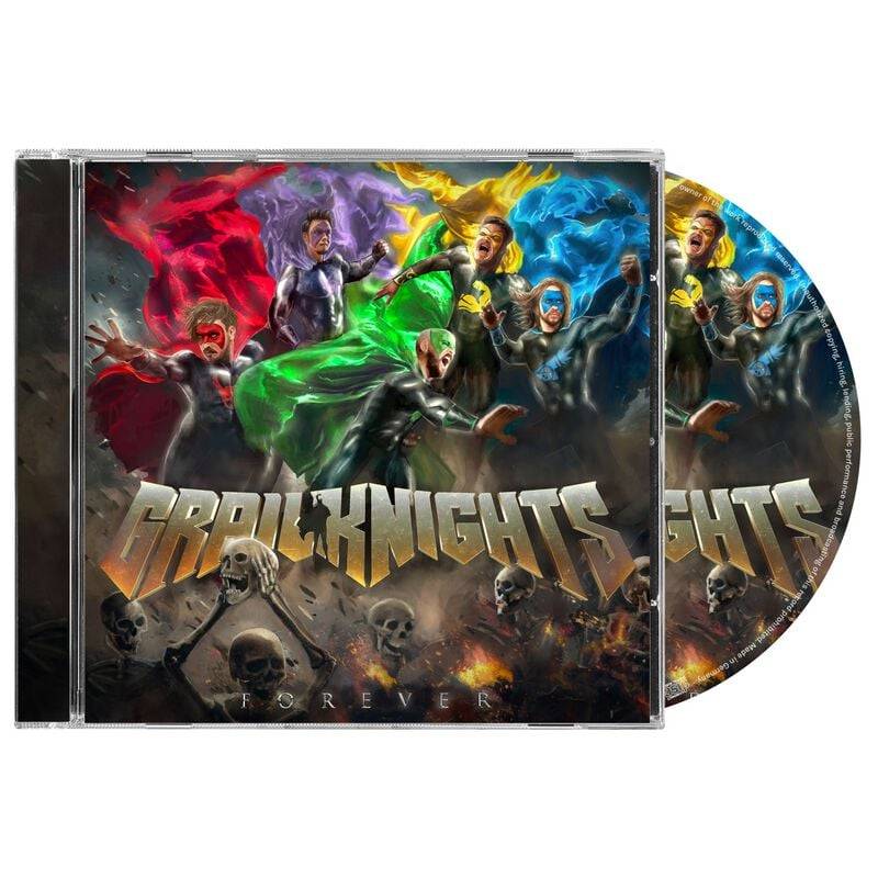 Grailknights Forever CD multicolor Grailknights Forever CD multicolor von Grailknights