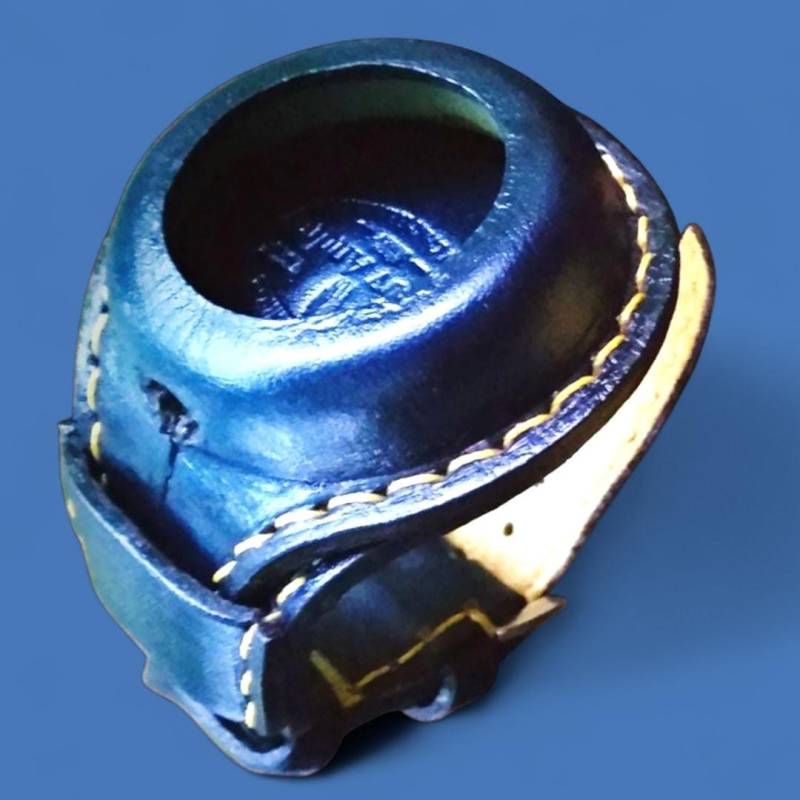 Midnight Forge - Handgefertigtes Lederarmband Für 50 Mm Taschenuhren Midnight Forge - Handgefertigtes Lederarmband Für 50 Mm Taschenuhren von GrakovCraft
